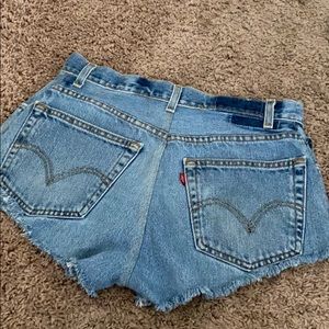 Levi jean shorts